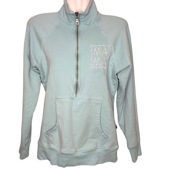Ash Co. The Mama Label Tops - Ash Co. The Mama Label | Half Zip Pullover